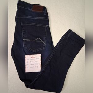 Stylish Navy Slim Fit Jeans for Men